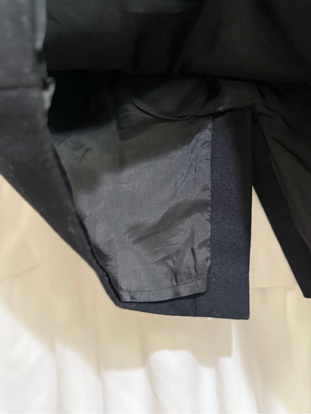 J. Crew wool blend Black Pencil Skirt